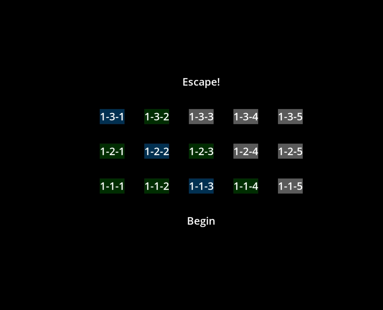 world generation screen